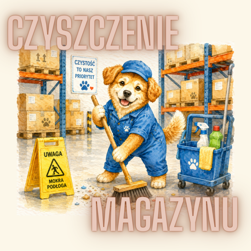 CZYSZCZENIE MAGAZYNU